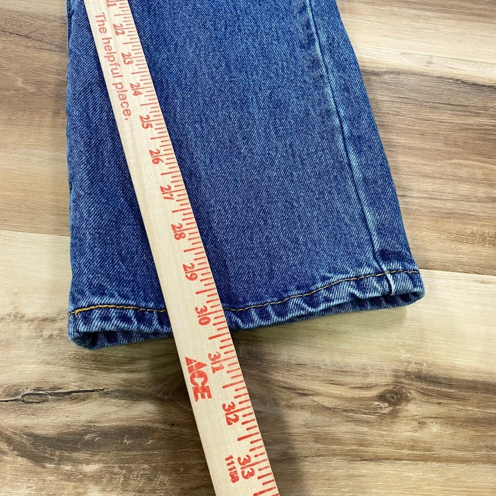 Levi's 517 Bootcut Jeans Mens 30x30 Heritage 100% Cotton Classic Blue Denim